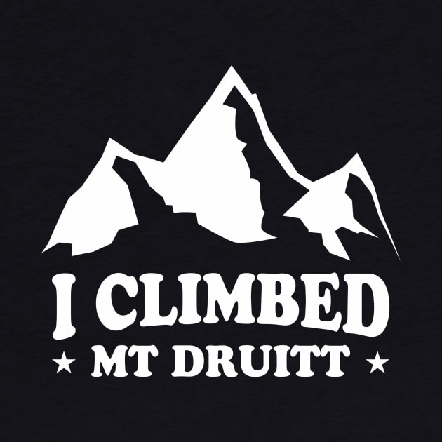 I CLIMBED MT DRUITT by cartogie